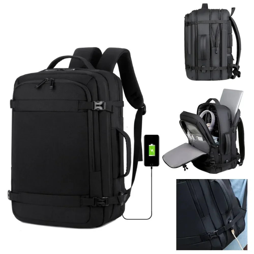 Sac à dos étanche de 40 L avec port USB pour le chargement