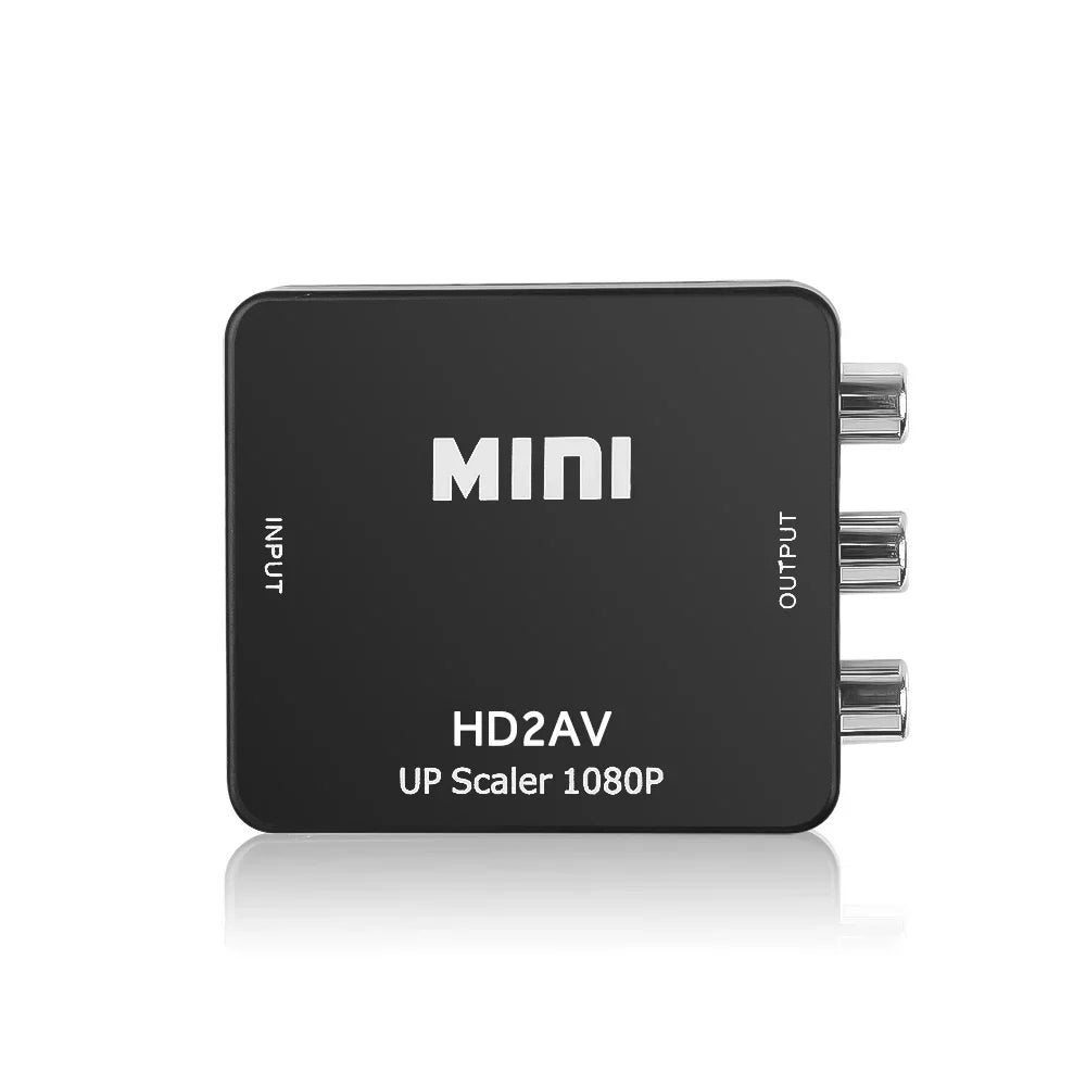 Adaptateur convertisseur AV HDMI vers RCA 1080P