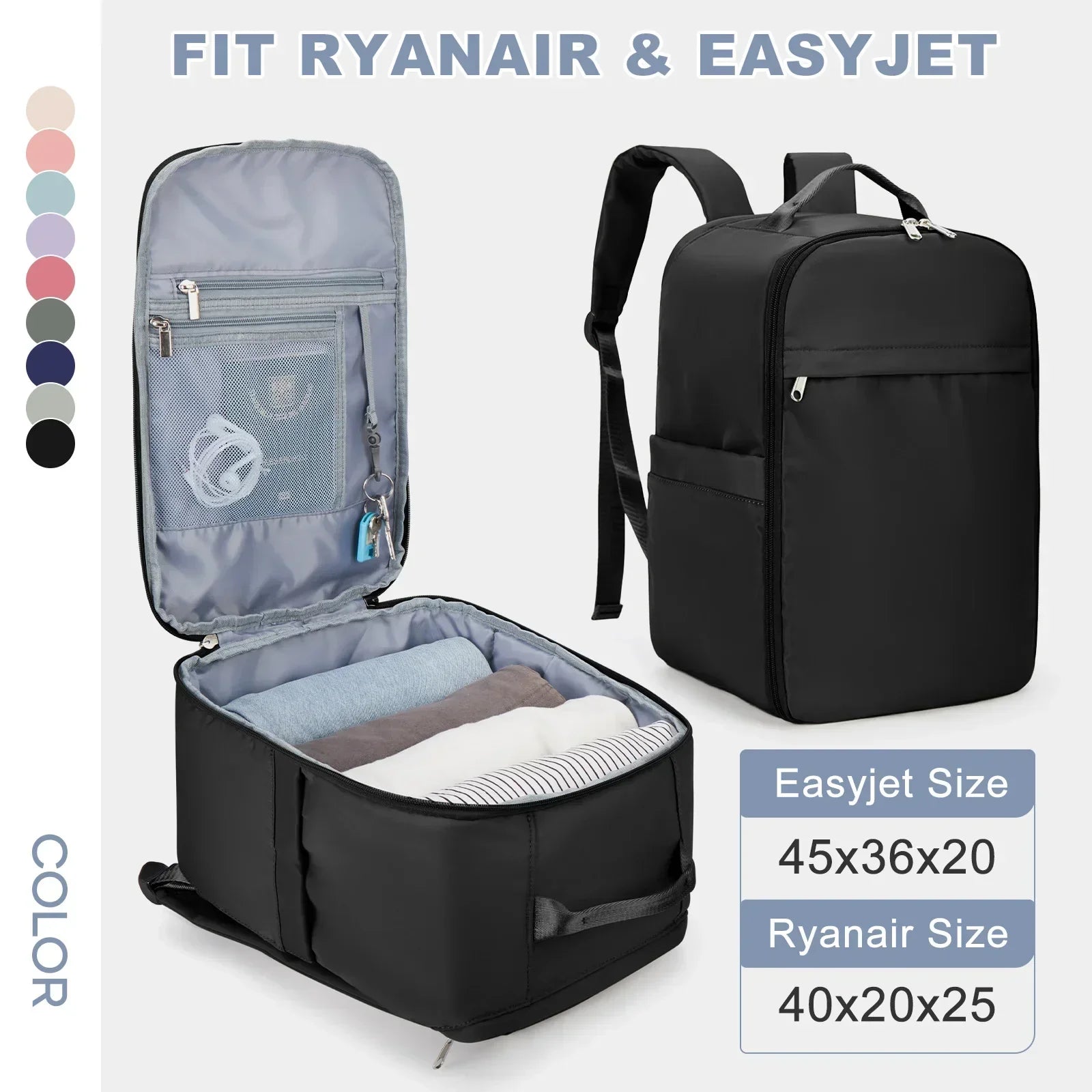 Sac à dos cabine compatible avec Ryanair