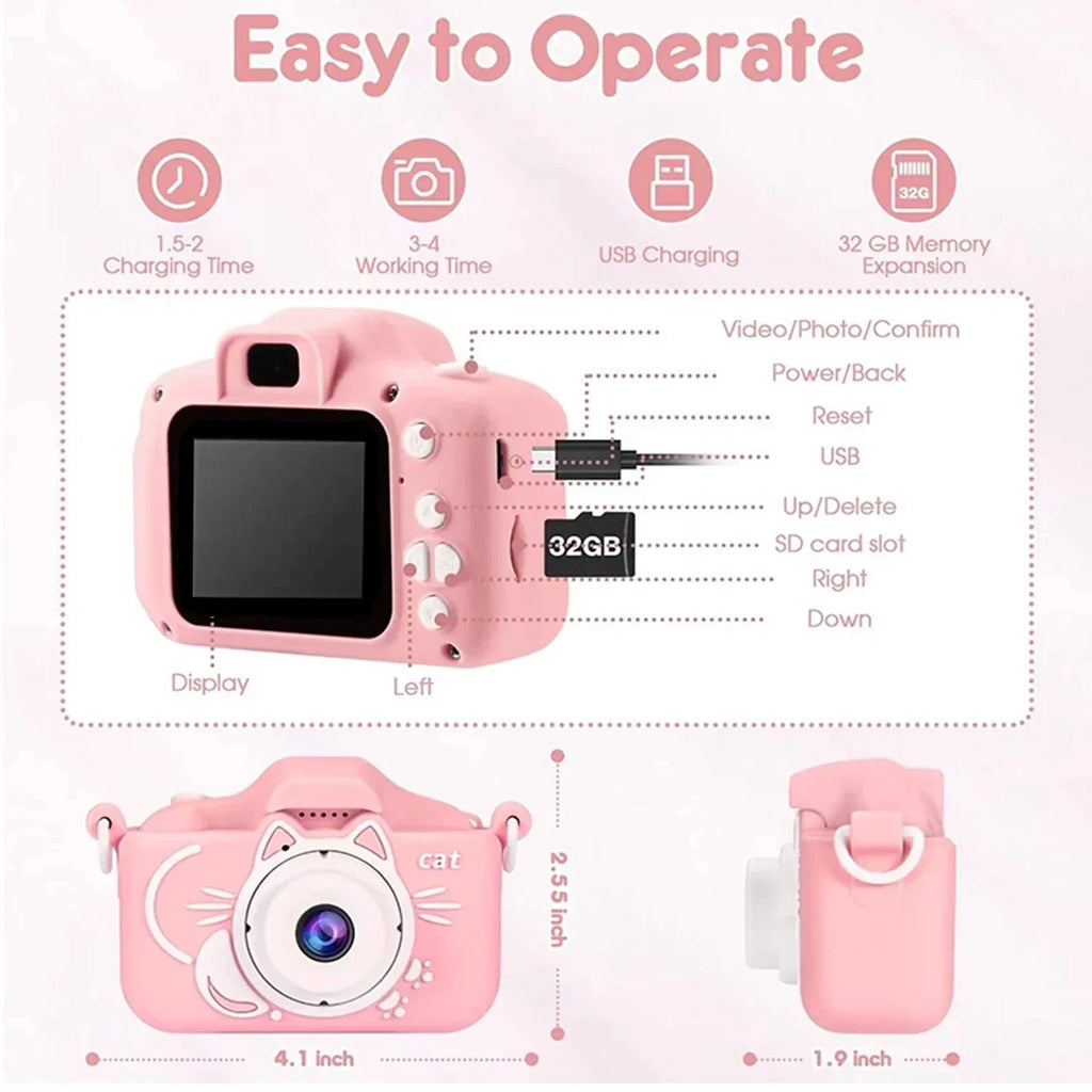 Mini appareil photo pour enfants