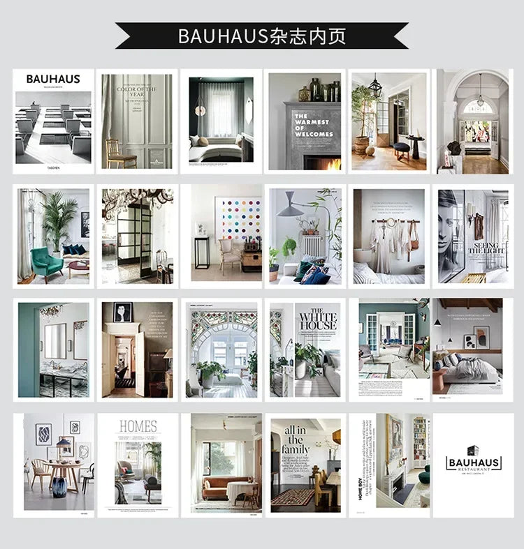 Cartes de décoration, magazines imprimés