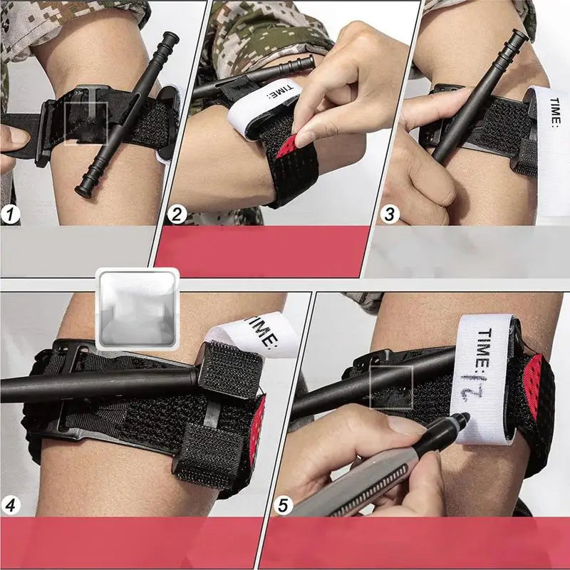 Sangle de garrot d'urgence – Aide rapide