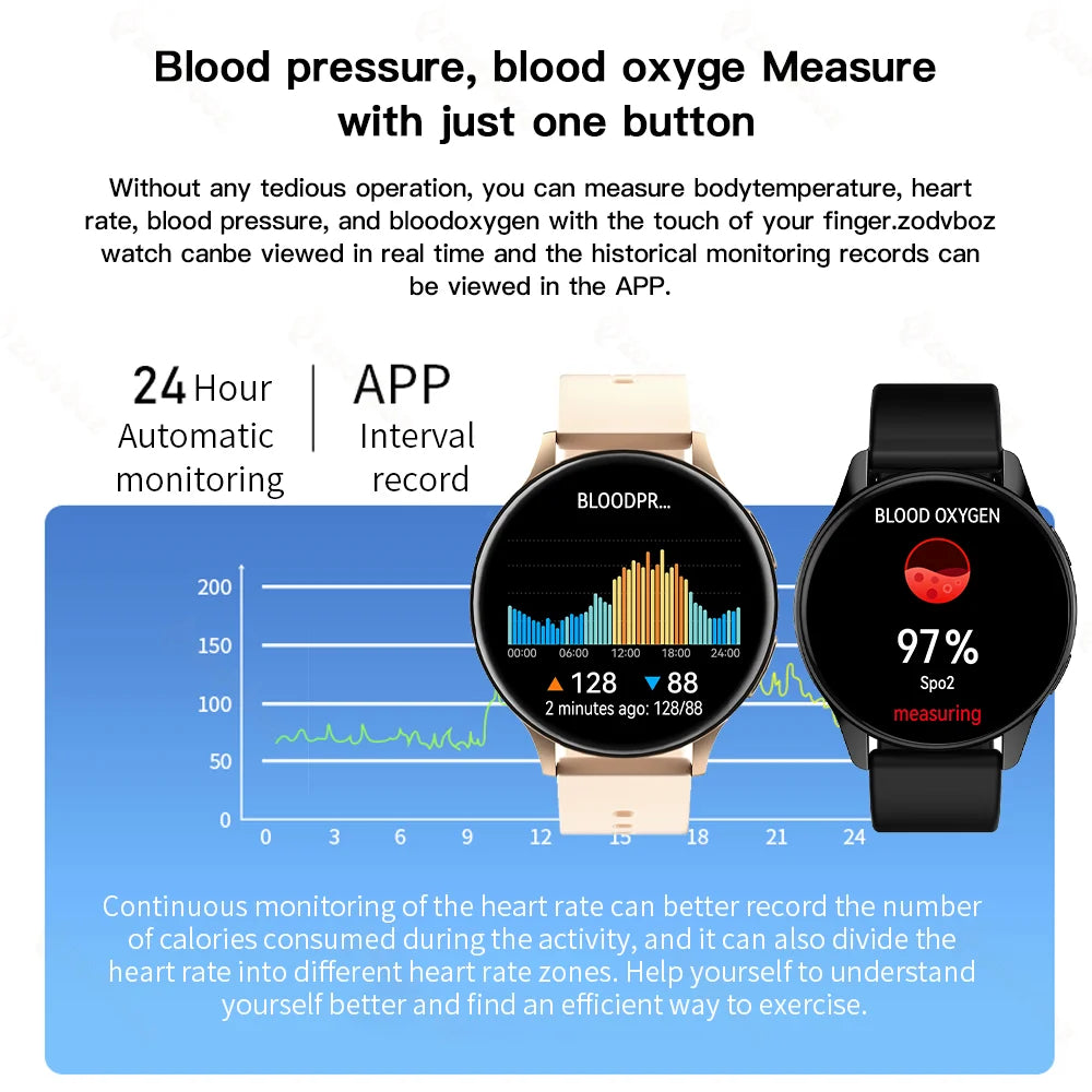 Fitness Smart Watch Blutetooth