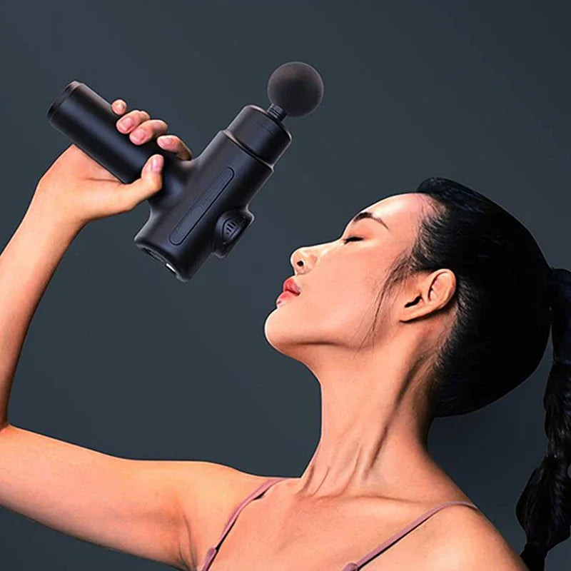 Pistolet de massage électrique à 8 têtes pour un soulagement en profondeur des tissus