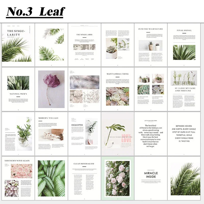 Cartes de décoration, magazines imprimés