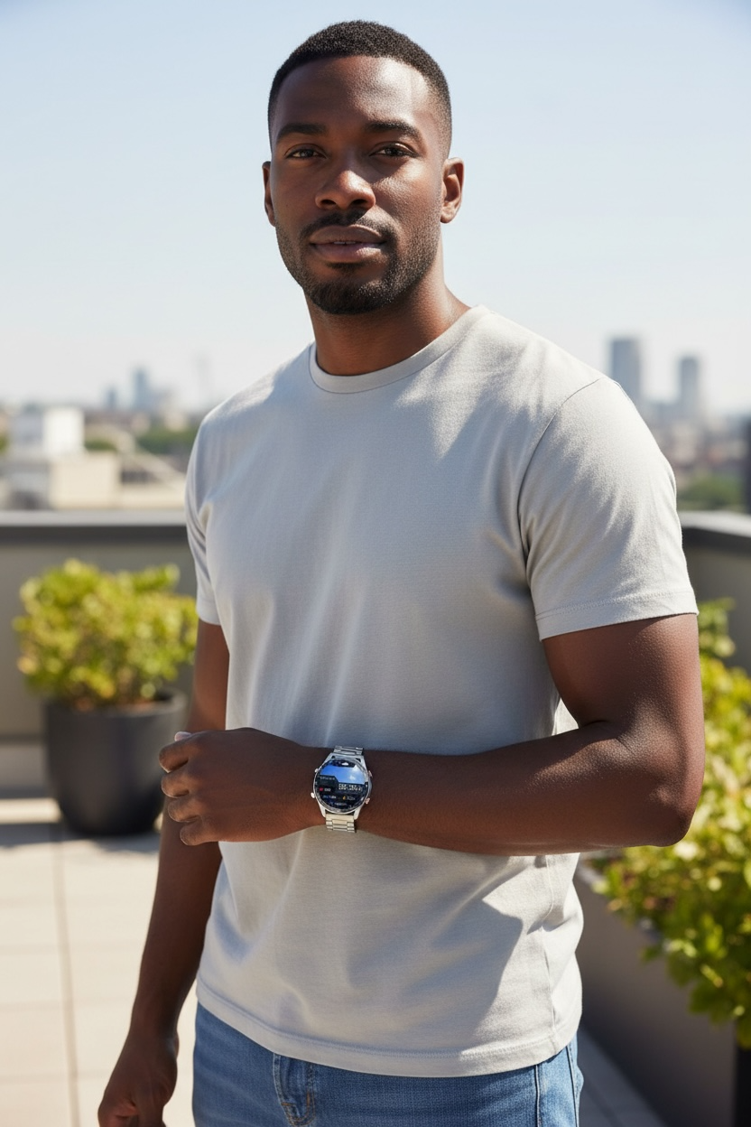 Montre connectée de luxe