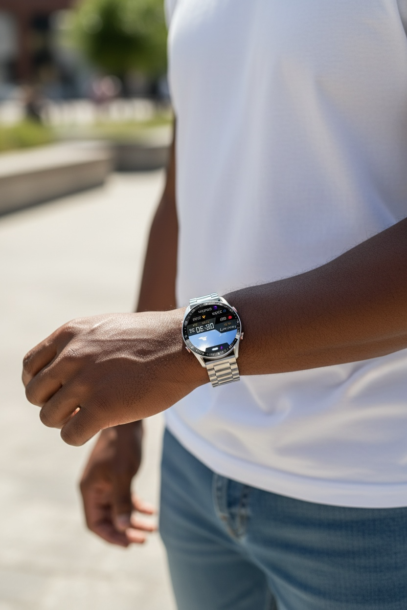 Montre connectée de luxe