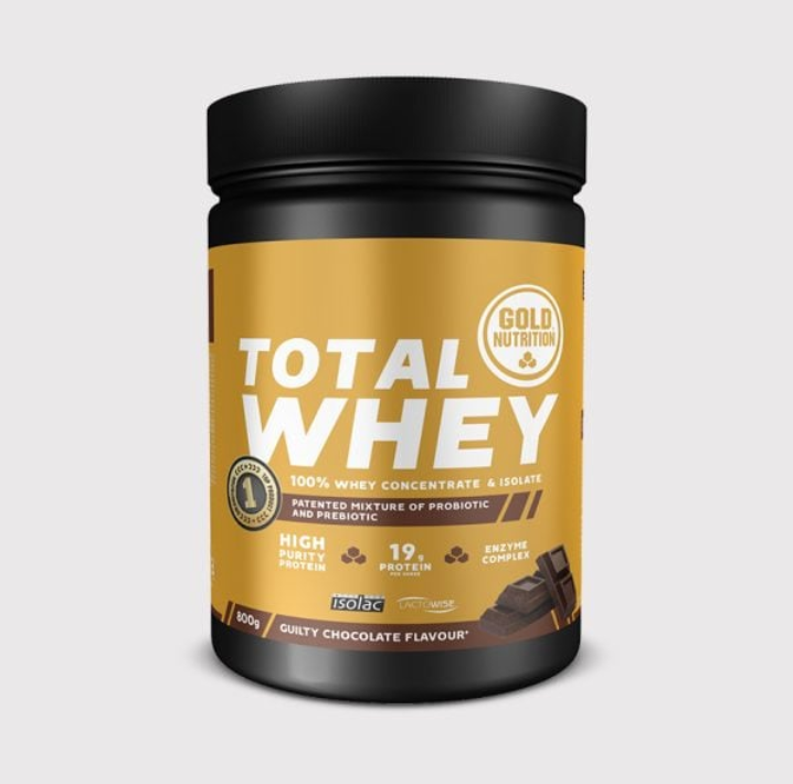 TOTAL WHEY PROTEIN - För dig som vill ha definerade muskler och ett bättre näringsupptag