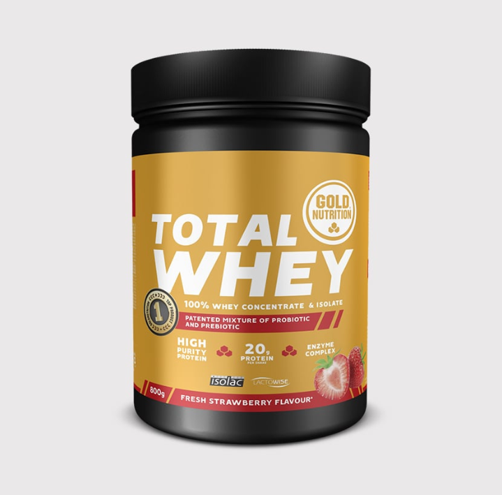 TOTAL WHEY PROTEIN - För dig som vill ha definerade muskler och ett bättre näringsupptag