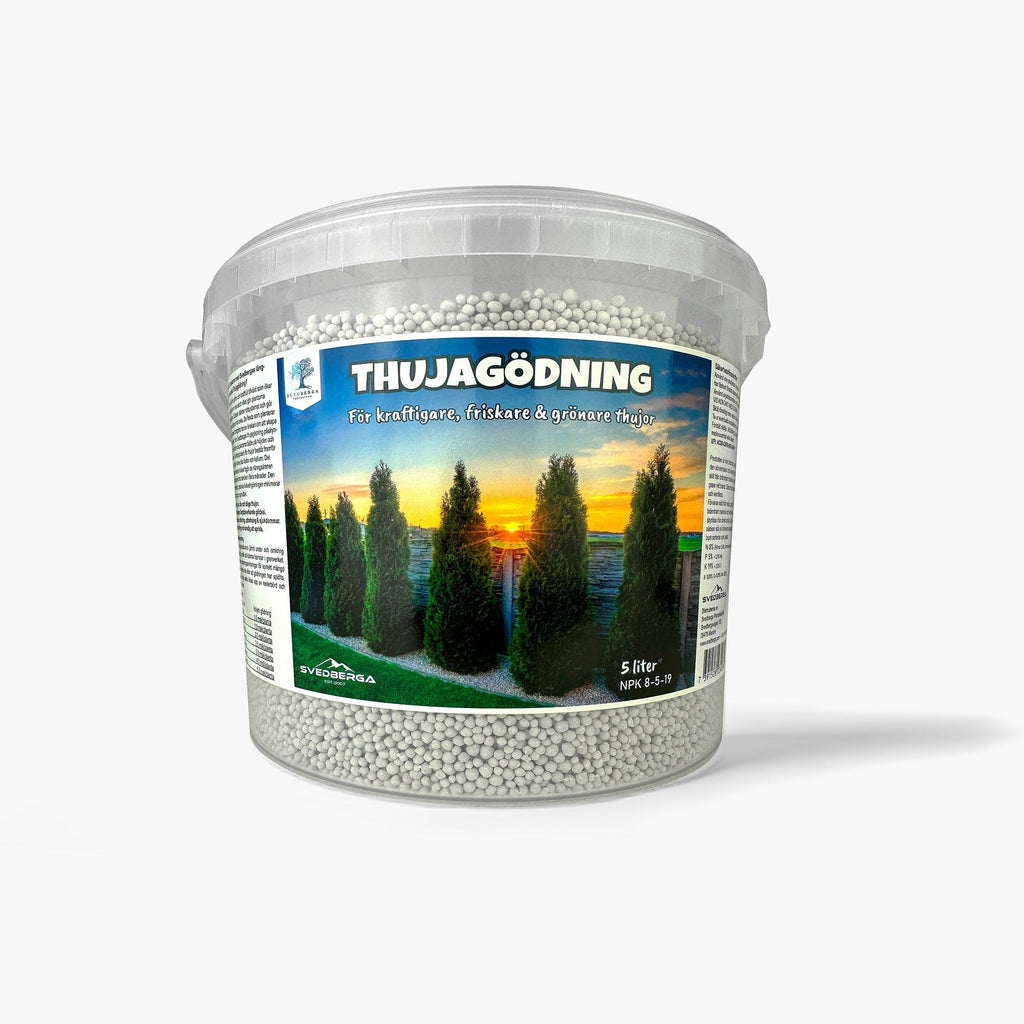 Thujagödning 5 litres ∼ 6kg, Fraktfri.