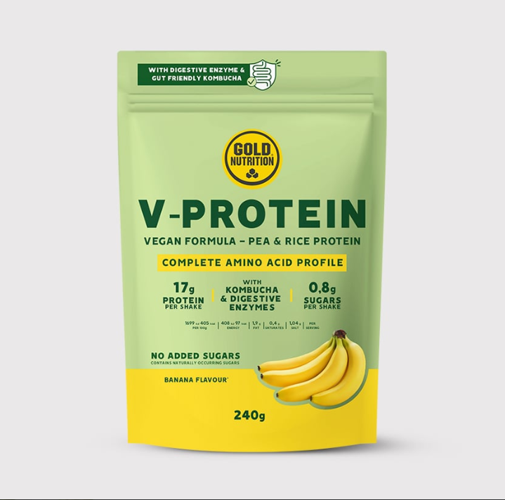 V-PROTEIN  – Växtbaserat protein med extra stöd för magen