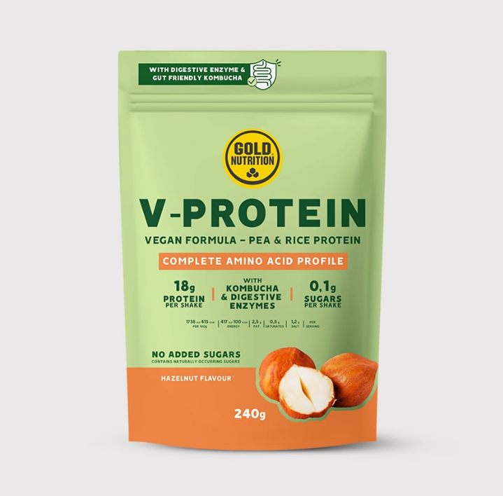 V-PROTEIN  – Växtbaserat protein med extra stöd för magen