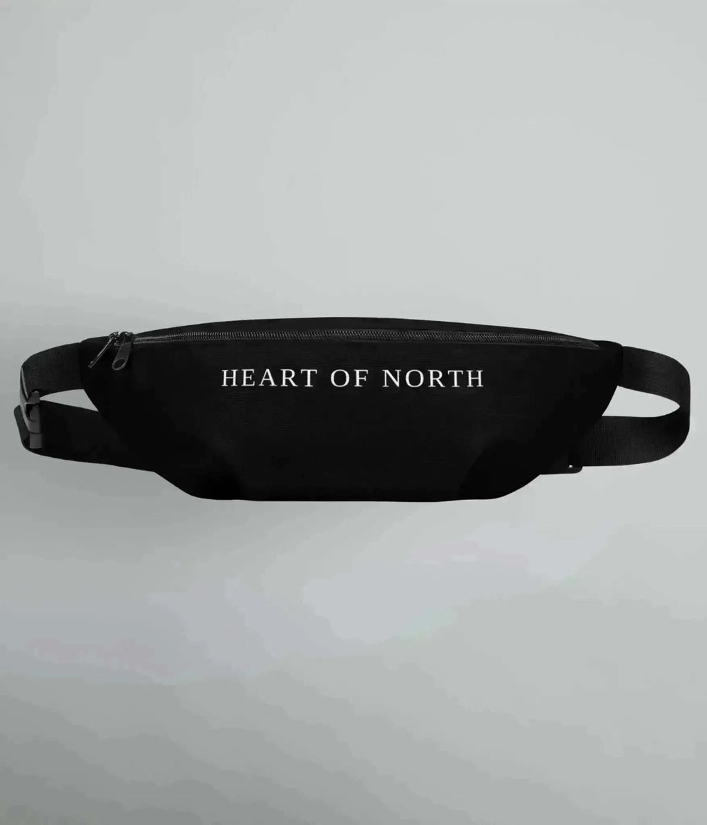 VÄSKA SAC BANANE COEUR DU NORD (SVART)