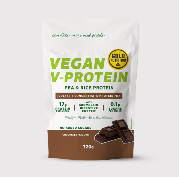 Vegan V-Protein – Växtbaserat protein för styrka och balans