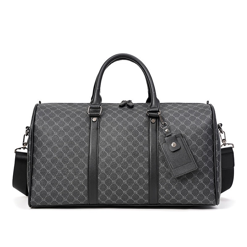 Weekendbag i Premium Läderlook – Elegant &amp; Rymlig Reseväska