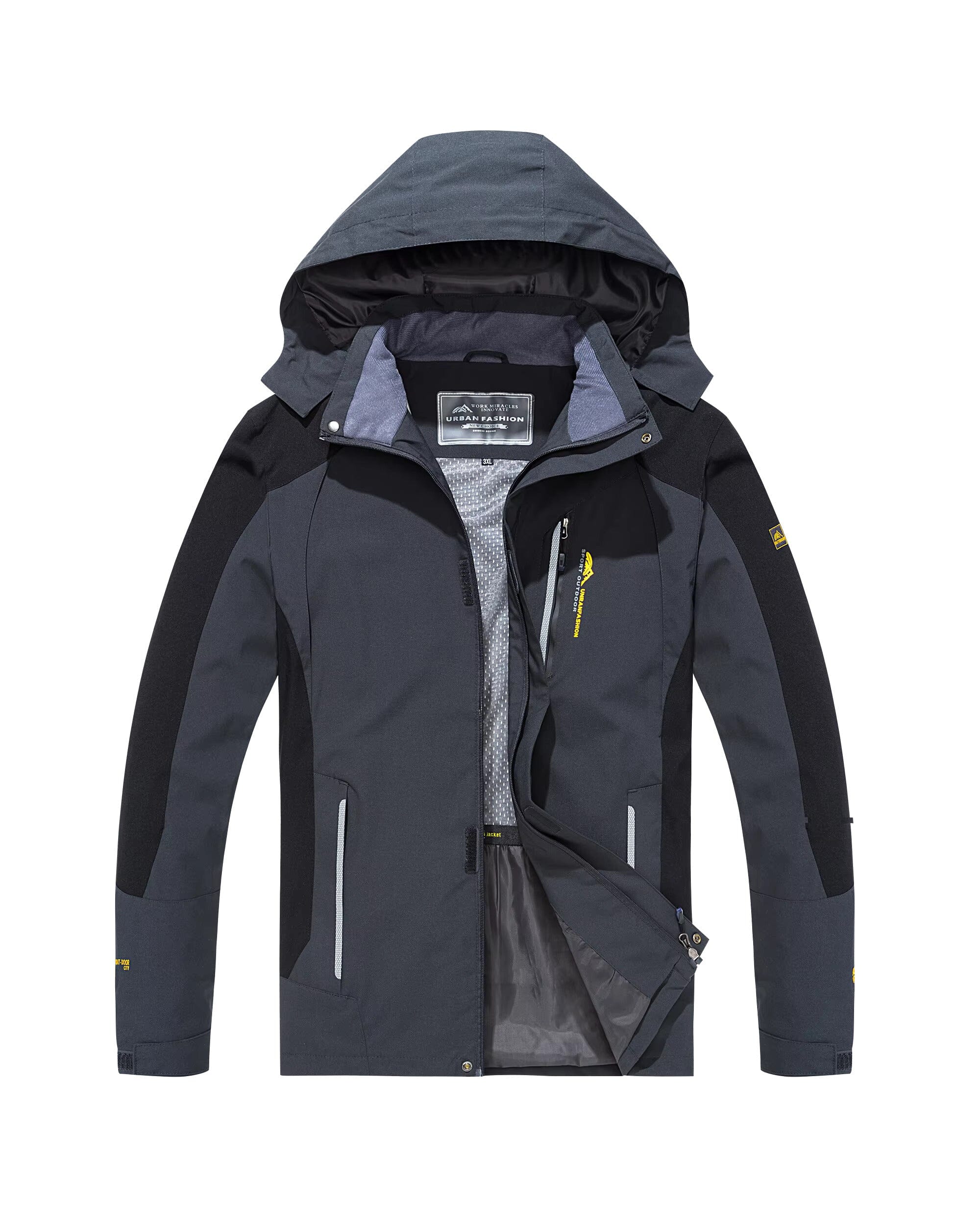 Aero - Vattentät Vandringsjacka Herr – Vind- och Väderbeständig för Utomhusaktiviteter