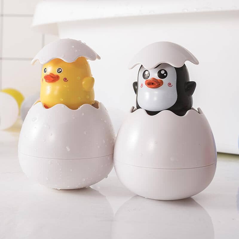 Ägg Sprinkler Badleksak