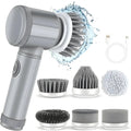 Multi Functional Kitchen Bathroom Handheld Wireless Electric Cleaning Brush