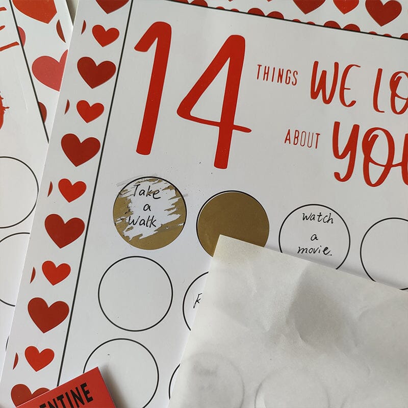 Skapa Alla Hjärtans Dag Kort – Överraska med Ett Personligt Skrapkort! 💖