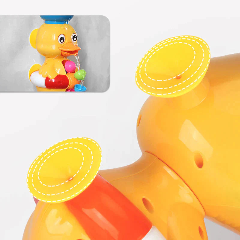 Anka vattenhjul badleksak