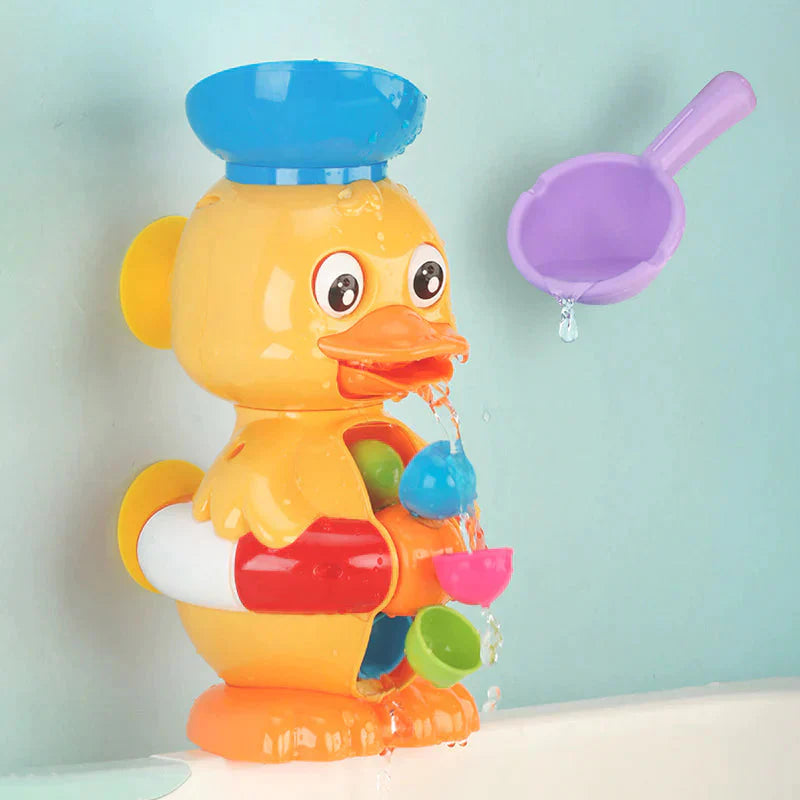 Anka vattenhjul badleksak