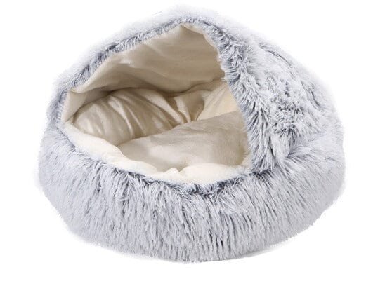 Anti-ångest säng för katt och hund