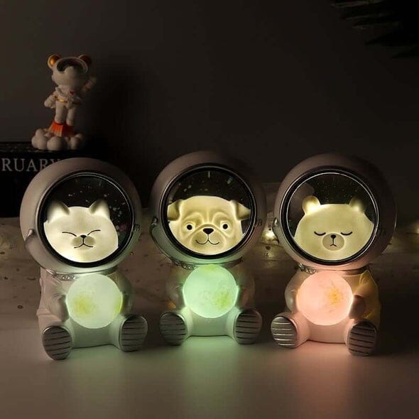 Astronaut LED-nattlampa