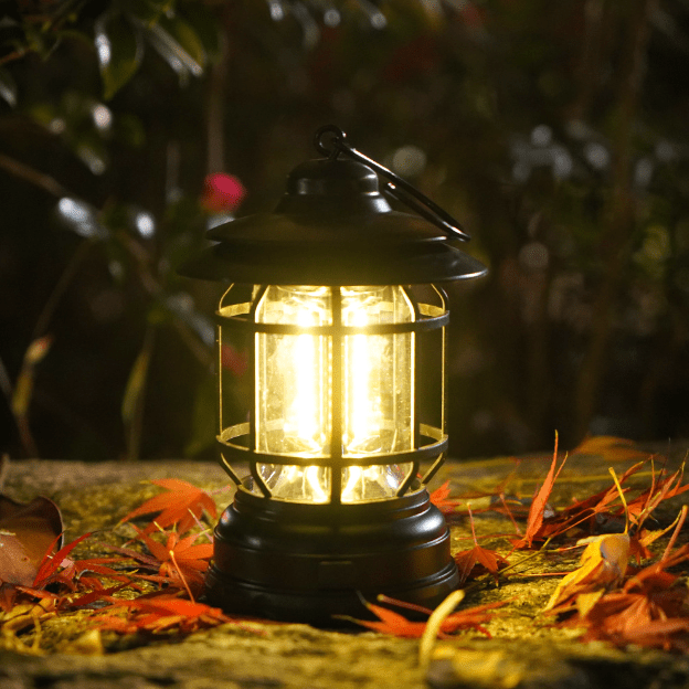 Bärbar campinglampa