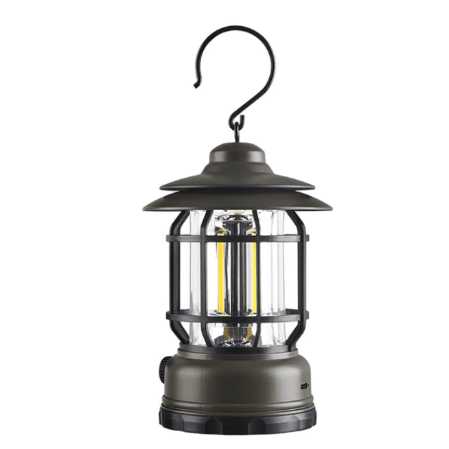 Bärbar campinglampa