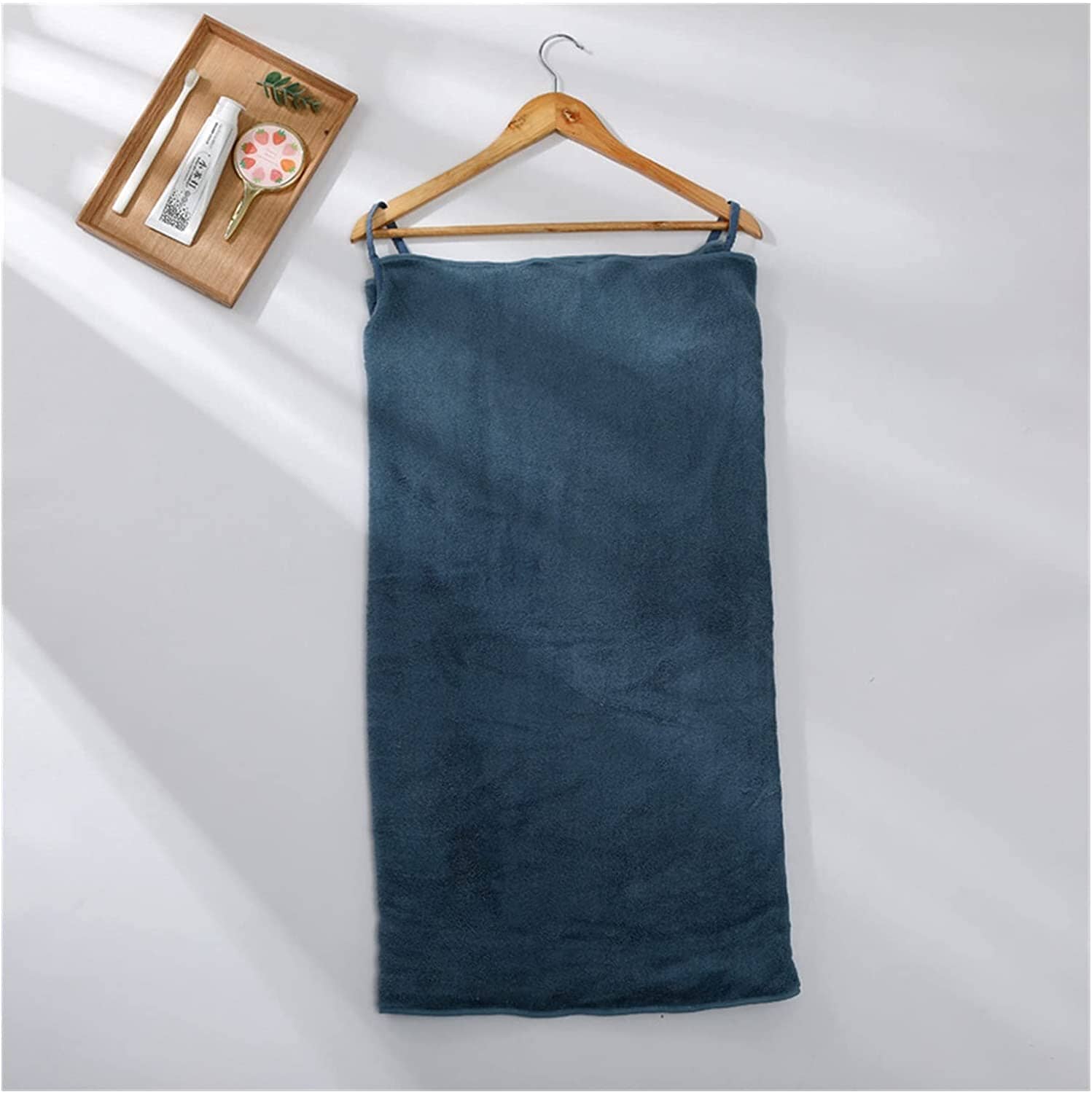 Bärbar korall Fleece handduk