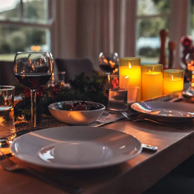 Batterljus med timer