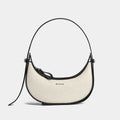 Black and White Crescent Bag-0