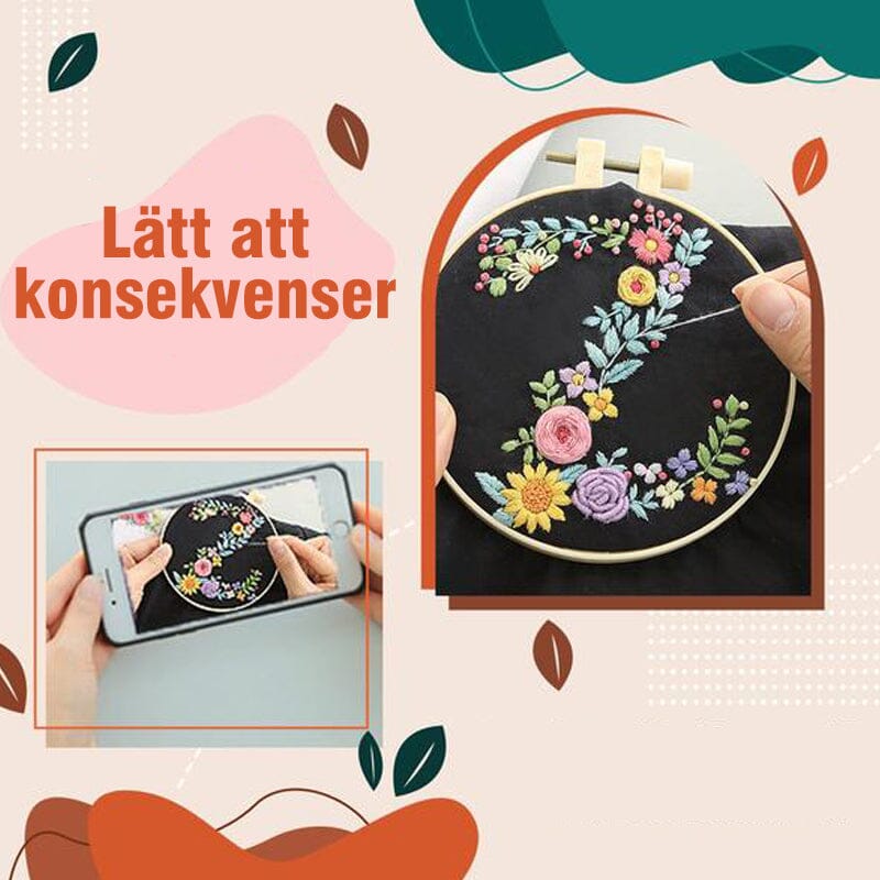 Broderi | Gör det själv- paket