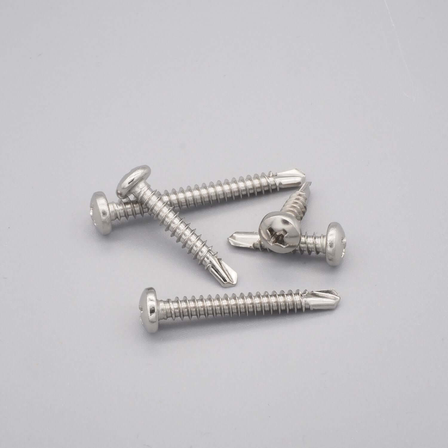 Borrskruv kullrig skalle | A2 | DIN 7504N