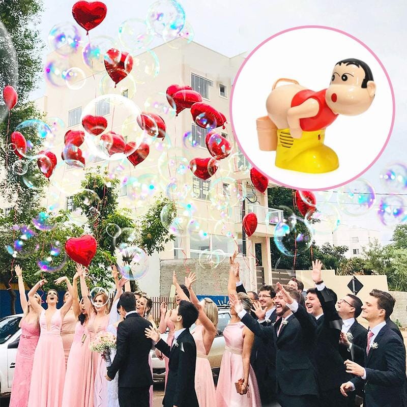 Bubble Fart Bubbelblåsare – Den Galnaste Bubbelmaskinen Någonsin!