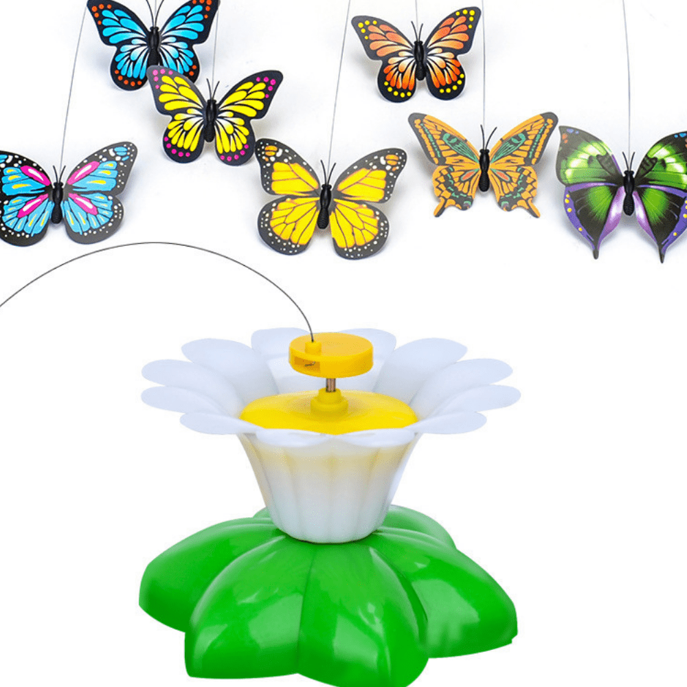 Butterfly Cat Teaser™ – Hands-Free Kattleksak för Timvis Underhållning