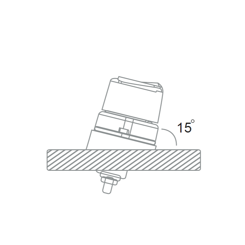 Camcleat (råtta) kloss/underlägg 15° | Master