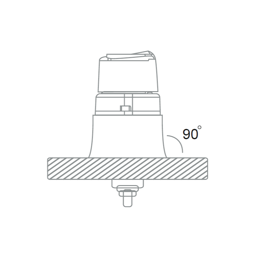 Camcleat (råtta) kloss/underlägg 90° | Master