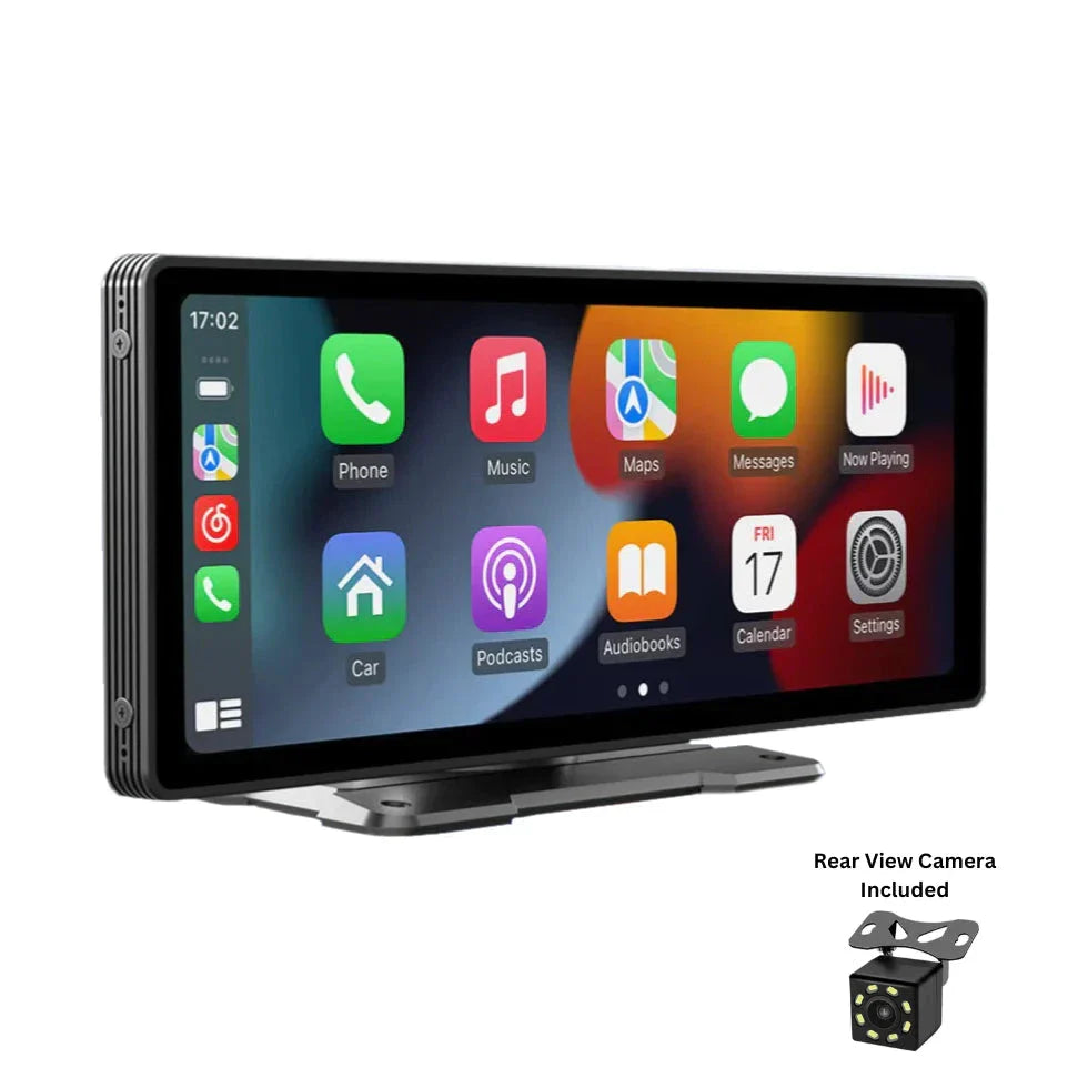 CarScreen 10.26" – Trådlös CarPlay/Android Auto + Gratis Backkamera