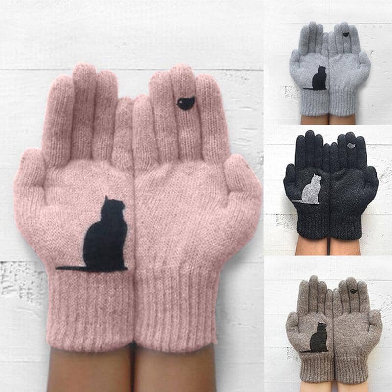 Fingervantar för kattälskare