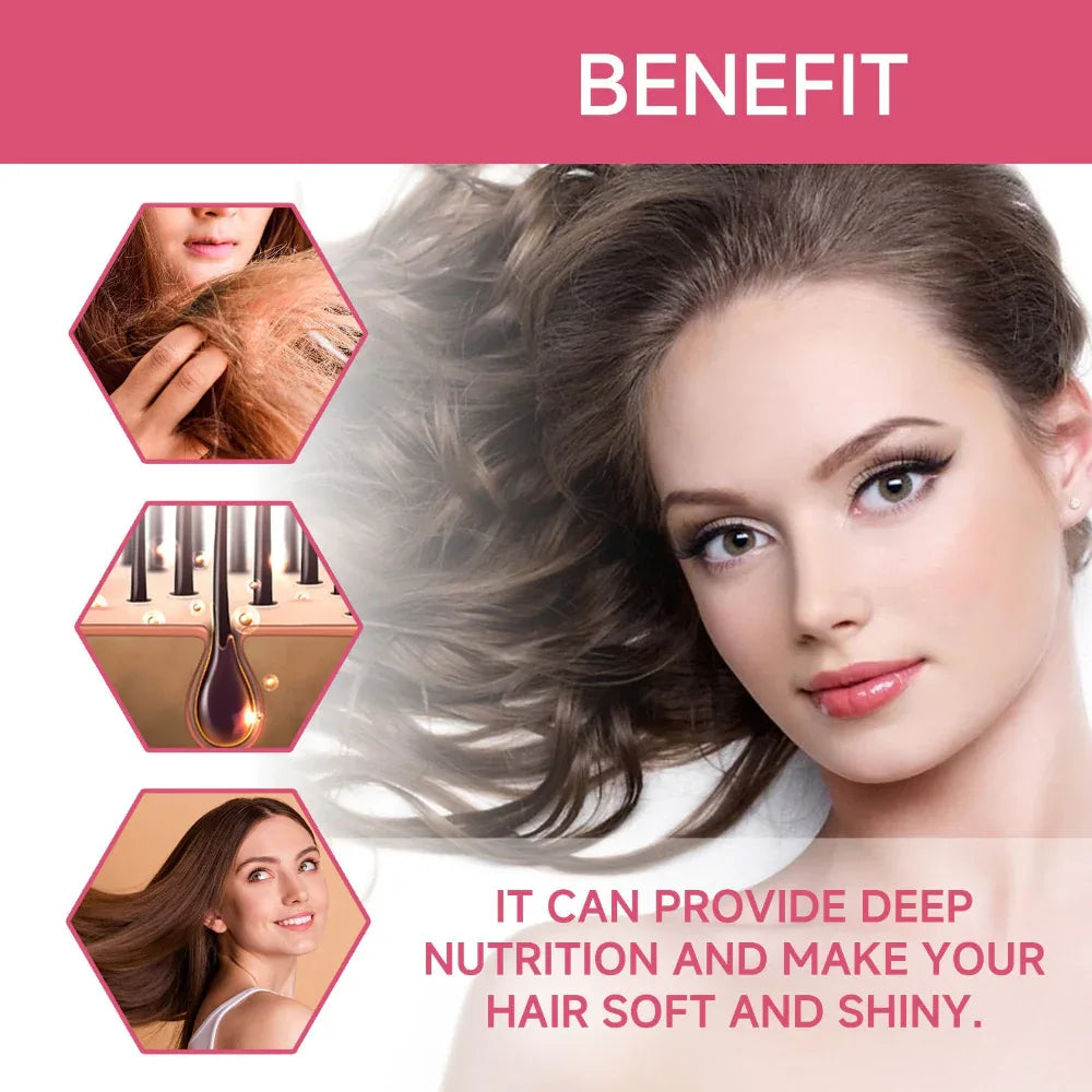 Nourishing Strawberry Extract Hair Growth Oil