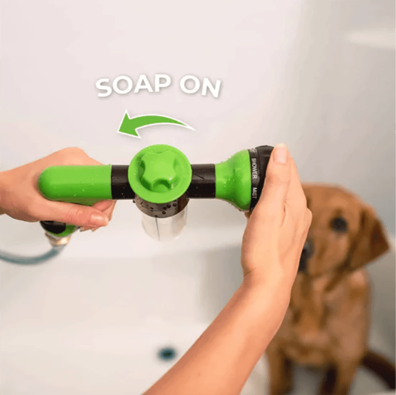 CLEANDOG Skummande Hydro Jet - Hunddusch