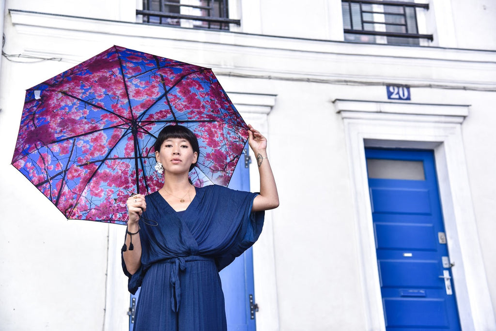 Cherry Umbrella – Windproof & UPF50+ Protection