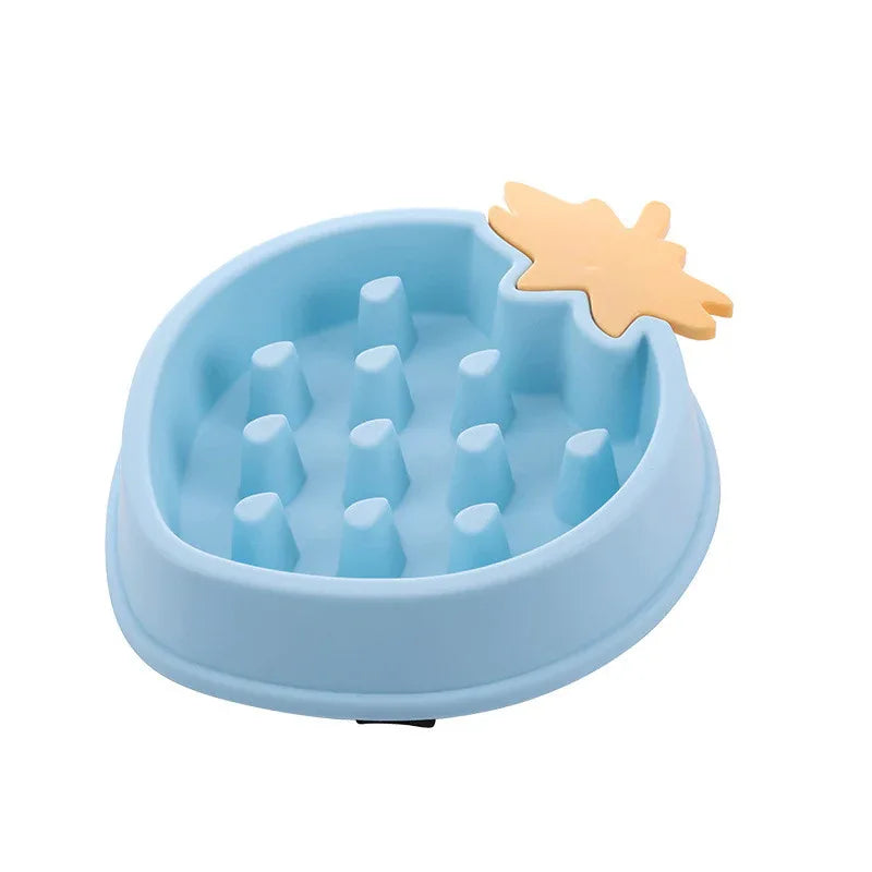 Slow Feeding Food Pet Bowl With Food Graded Plastic Material For Dogs And Cats