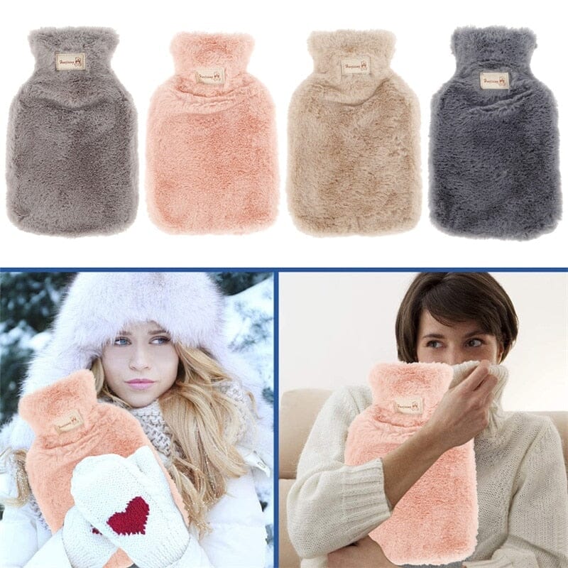 Mysig Fluffig Värmeflaska – Perfekt för Värme och Komfort i Vinter!