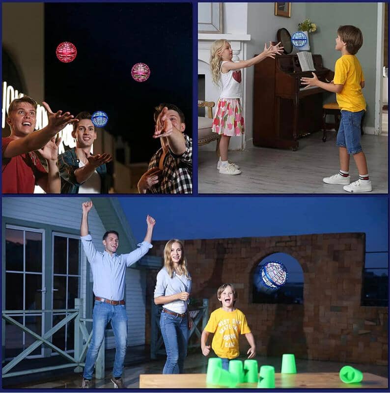 Flynova Pro – LED Drönarboll för Tricks & Magiskt Lekäventyr