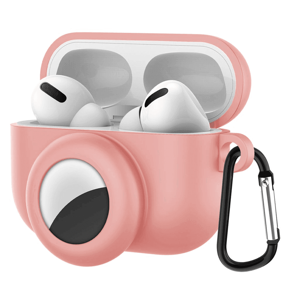 FMW™ - Silikonskydd till Airpods Pro med AirTag-hållare