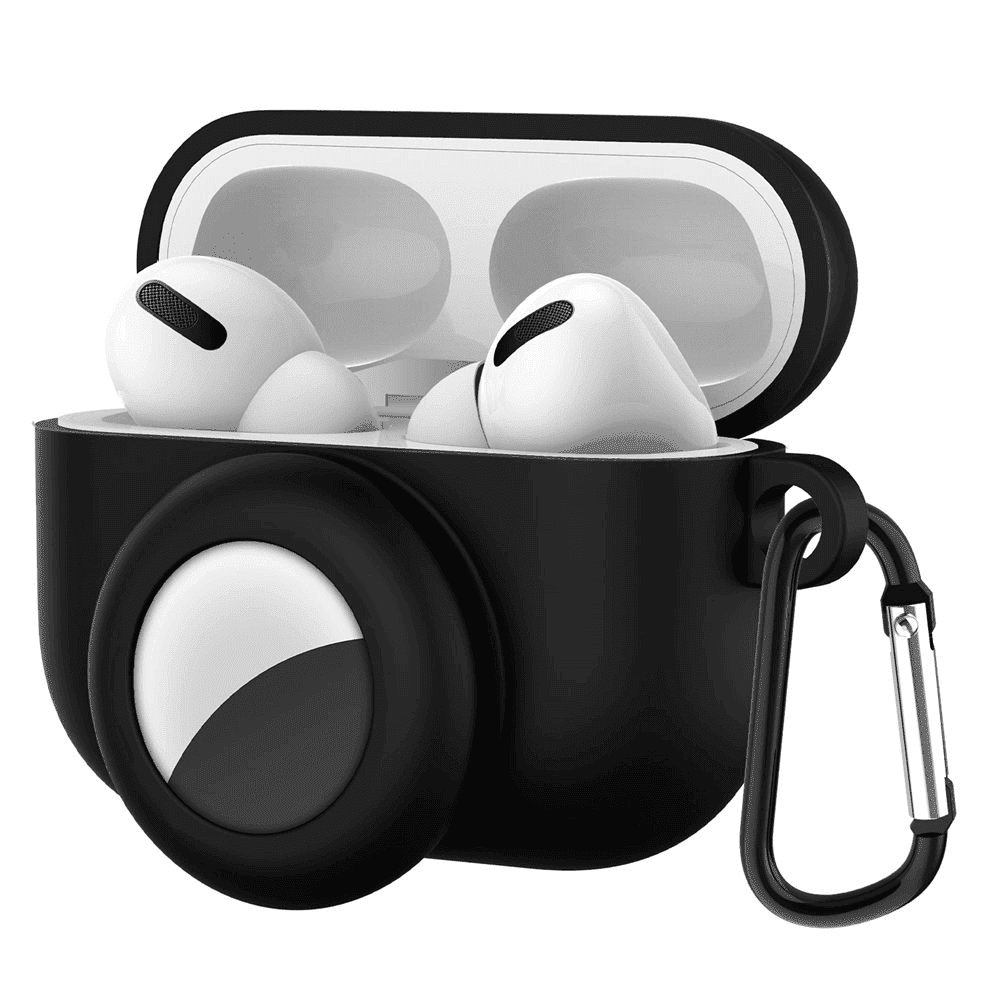 FMW™ - Silikonskydd till Airpods Pro med AirTag-hållare