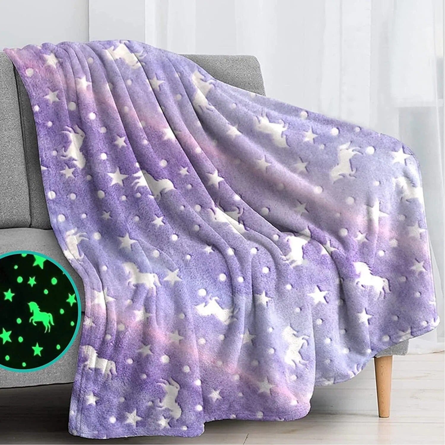 Galaxfilt – Mysig Filt med Stjärnhimmel & Rymdmotiv