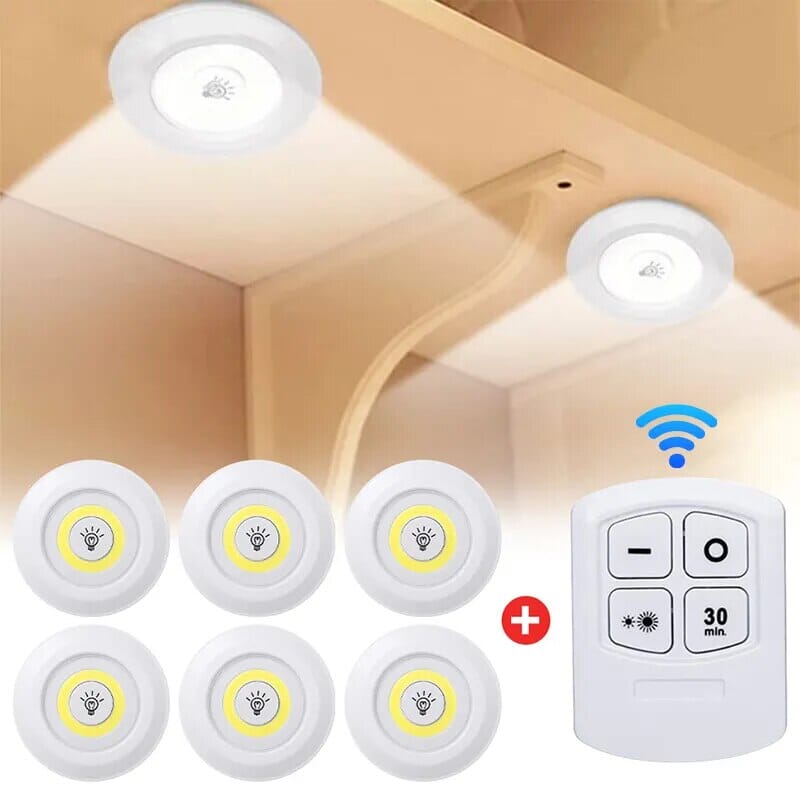 GloHub™ bärbar dimbar lampa (med trådlös fjärrkontroll)